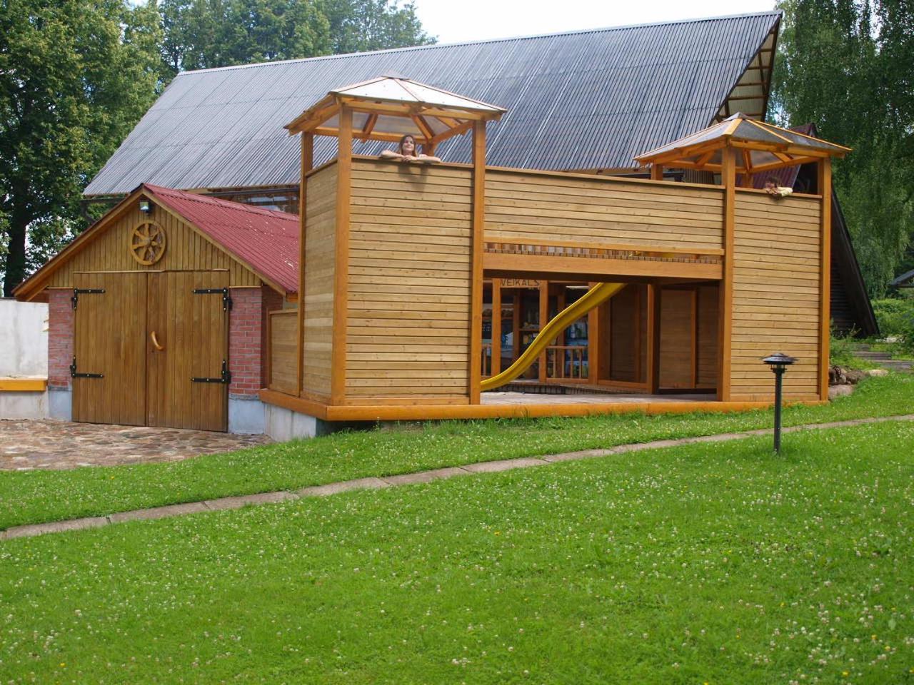 Guest House Pilskalni Rubene Extérieur photo